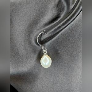 Genuine Fresh Water Pearl Dangle Earrings
